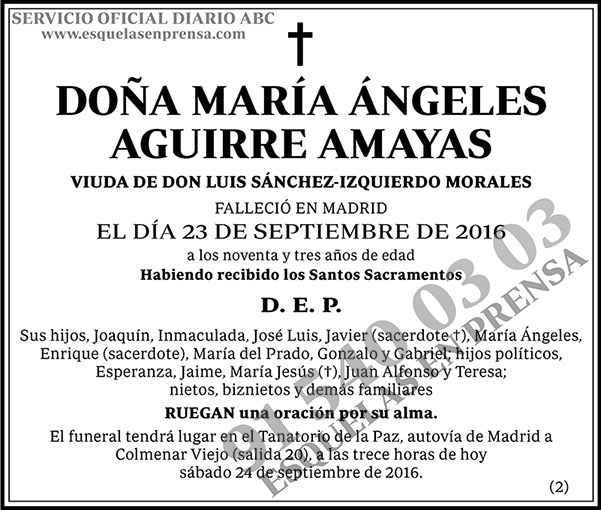 María Ángeles Aguirre Amayas